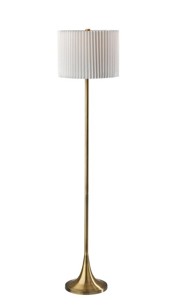 Eli Floor Lamp-Antique Brass