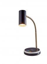 AFJ - Adesso SL4926-01 - Shayne LED Wireless Charging Desk Lamp- Black