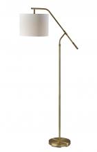 AFJ - Adesso SL9503-21 - Milo Floor Lamp-Antique Brass