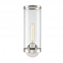 Alora Lighting WV311601PNCG - Revolve Ii Clear Glass/Polished Nickel 1 Light Wall/Vanity