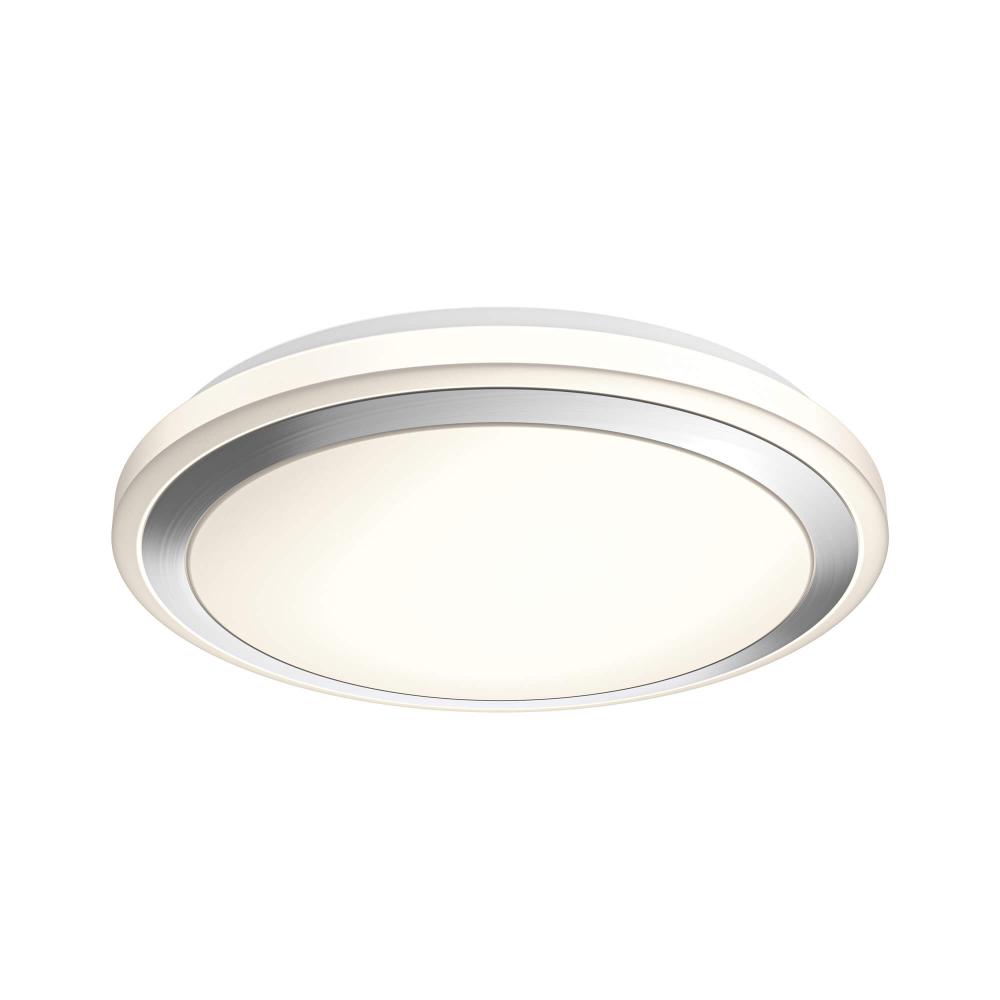 13 Inch Round CCT LED Glass Flush Mount