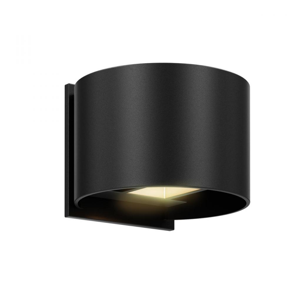 Round Directional LED Wall Sconce