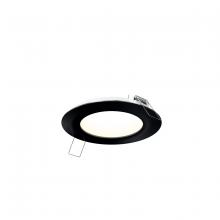 Dals 5004-CC-BK - 4 Inch Round CCT LED Recessed Panel Light