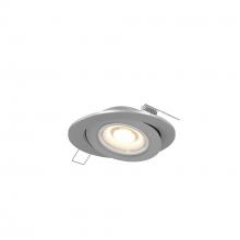 Dals FGM4-CC-V-SN - Multi CCT Flat LED Recessed Gimbal - universal 120V-347V, 0-10V dimming