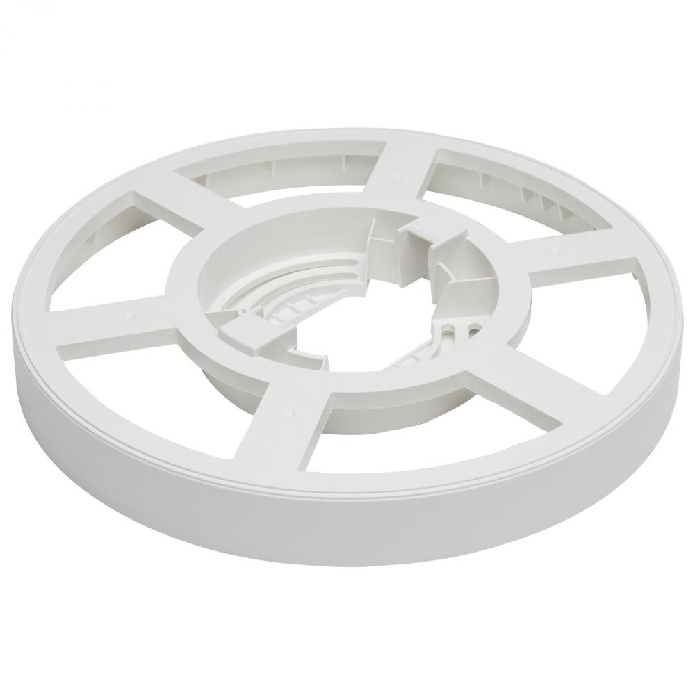 Blink Pro - Round Collar; 9 Inch; White Finish