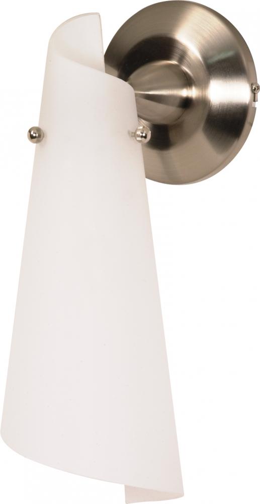 1 Light - 5" - Halogen Wall Fixture - Arctic Paper Twist