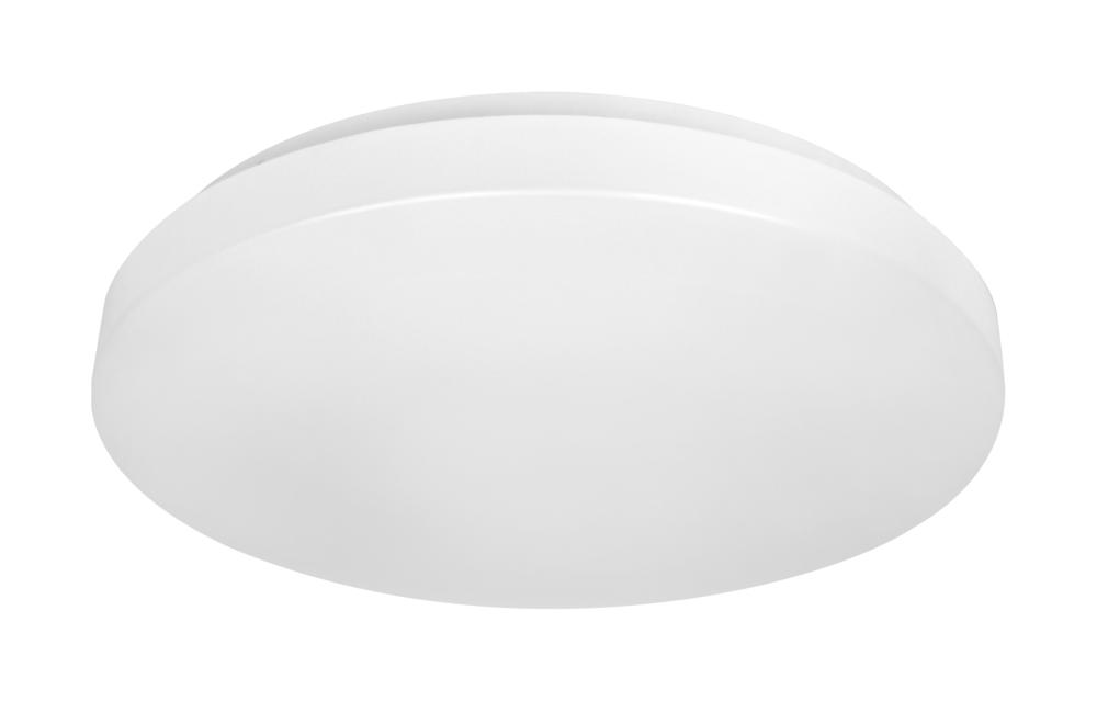 14 inch; Acrylic Round; Flush Mounted; LED Light Fixture; CCT Selectable with Microwave Sensor ;