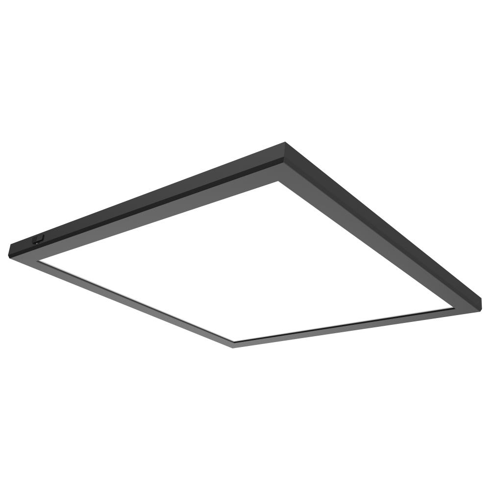 Blink Pro Plus; 47 Watt; 24 in. x 24 in.; Surface Mount LED; CCT Selectable; 90 CRI; Black Finish;