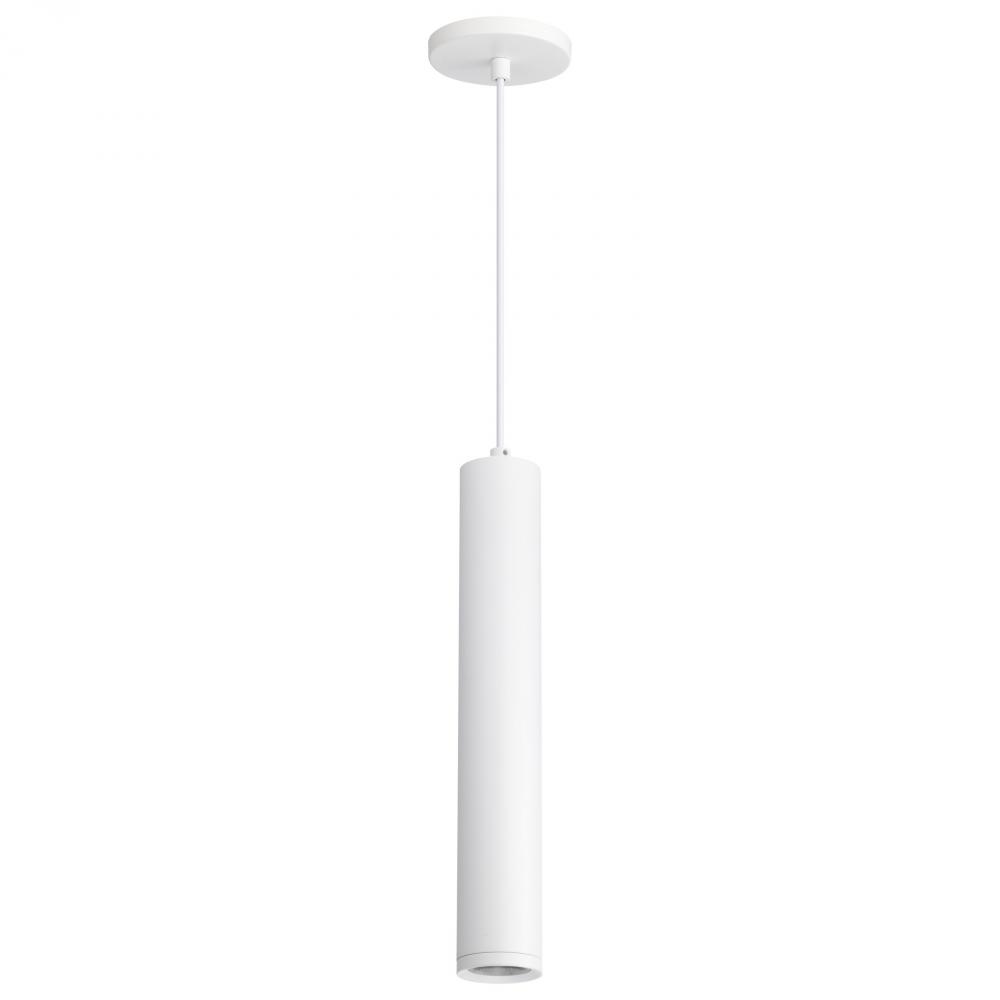 Century; 12 Watt; 16"; LED Pendant; Matte White Finish