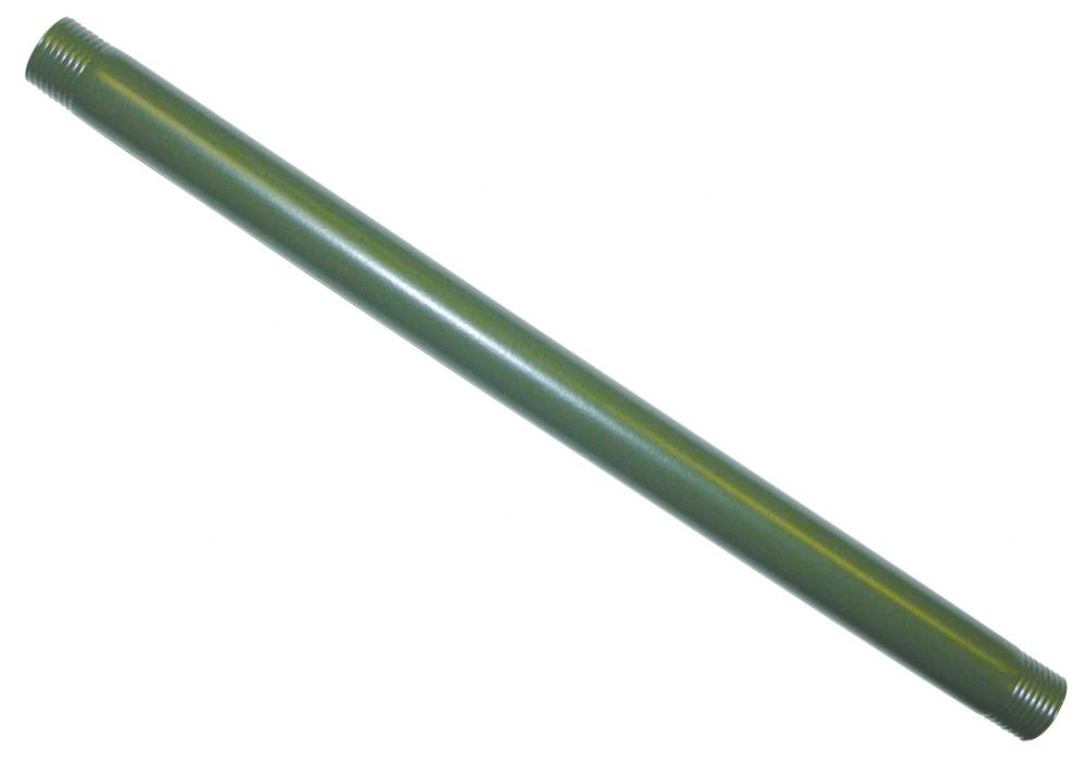 12in. Pipe w/ 1/2in. Thread - Green