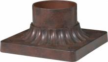 Nuvo 25/1203 - Pier Mount Base Square - Old Bronze