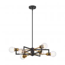 Nuvo 60/6976 - INTENTION 6 LIGHT CHANDELIER