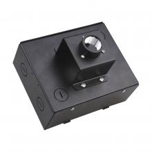 Nuvo 65/814 - 1/2" to 3/4" Pendant Adapter; Black Finish; For Use with UFO LED High Bay Fixtures
