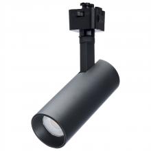 Nuvo TH5004 - 10 Watt LED Track Head; 48 Degree Beam Spread; J-Style Track; 5 CCT Selectable; Matte Black Finish