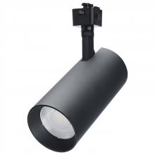 Nuvo TH5024 - 30 Watt LED Track Head; 48 Degree Beam Spread; J-Style Track; 5 CCT Selectable; Matte Black Finish