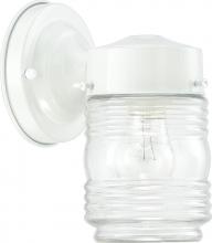 Quorum 5010-6 - 1LT Jelly Jar W - MNT - WH