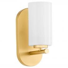 Quorum 5228-1-80 - Belinder 1 Light Wall Mount, Aged Brass